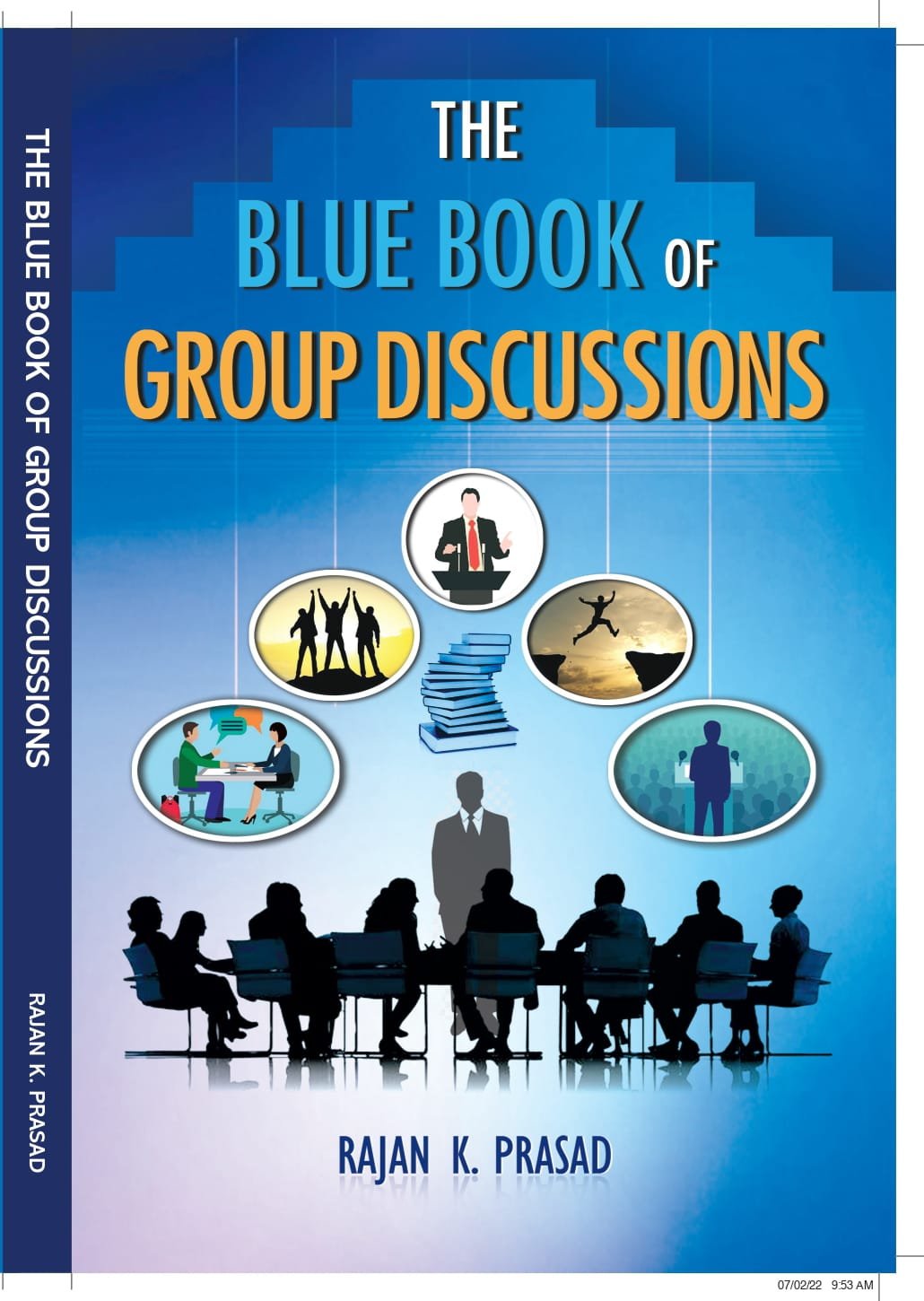 Cover of The Blue Book of Group Discussions by Rajan Kumar Prasad